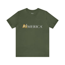 Load image into Gallery viewer, Aimerica™ Brand Retail Fit Unisex Jersey Short Sleeve Tee
