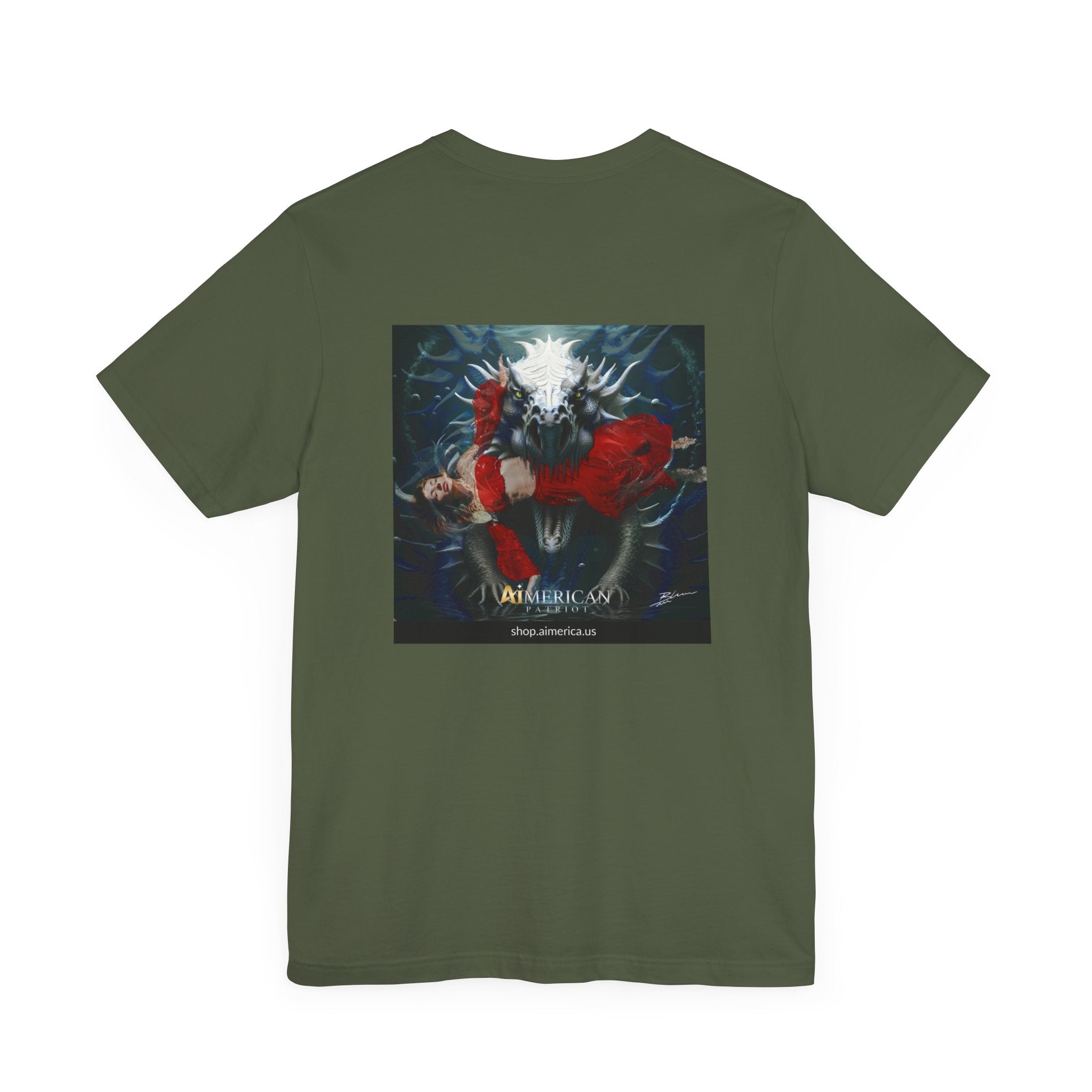 Aimerican Ads™ Brand Retail Fit Unisex Jersey Short Sleeve Tee - Little Red Riding Hood Edition