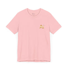 Load image into Gallery viewer, Aimerican Ads™ Brand Retail Fit Unisex Jersey Short Sleeve Tee - Featherin&#39; Flamingo Edition
