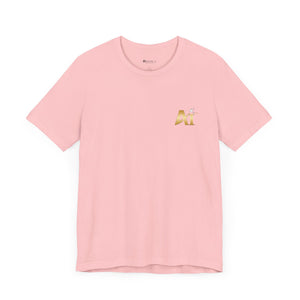 Aimerican Ads™ Brand Retail Fit Unisex Jersey Short Sleeve Tee - Featherin' Flamingo Edition