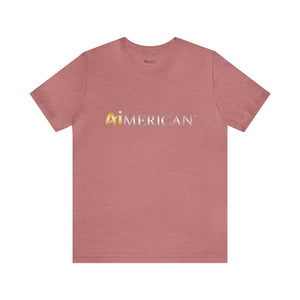 Aimerican™ Brand Retail Fit Unisex Jersey Short Sleeve Tee