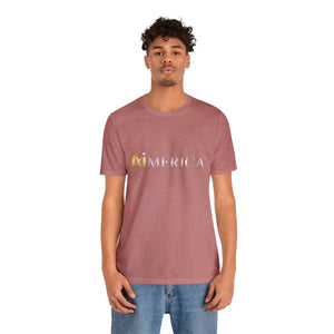 Aimerica™ Brand Retail Fit Unisex Jersey Short Sleeve Tee