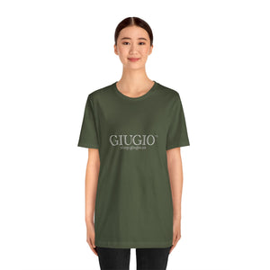 GIUGIO™ Brand Retail Fit Unisex Jersey Short Sleeve Tee