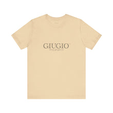 Load image into Gallery viewer, GIUGIO™ Brand Retail Fit Unisex Jersey Short Sleeve Tee
