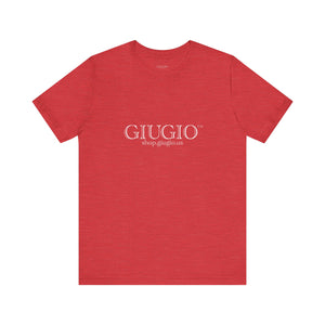 GIUGIO™ Brand Retail Fit Unisex Jersey Short Sleeve Tee