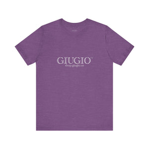 GIUGIO™ Brand Retail Fit Unisex Jersey Short Sleeve Tee