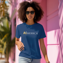 Load image into Gallery viewer, Aimerica™ Brand Retail Fit Unisex Jersey Short Sleeve Tee
