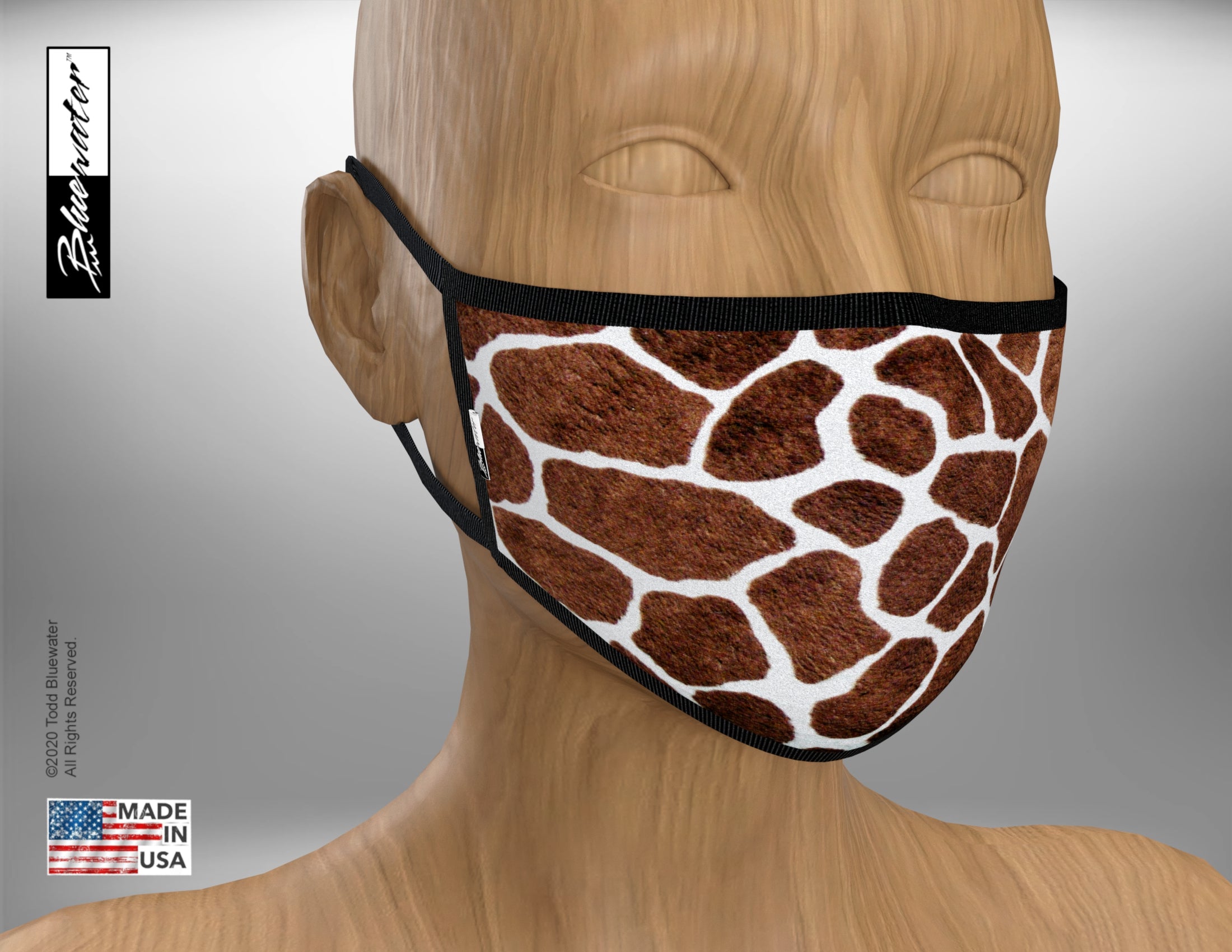 Face Mask Face Mask - Giraffe - TheBlueMall