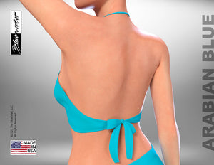 Bow Tie Tops Bow Tie Tops - Arabian Blue - TheBlueMall