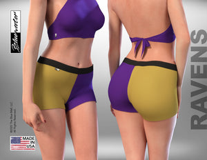 Booty Shorts Booty Shorts - Baltimore Ravens - TheBlueMall