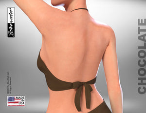 Bow Tie Tops Bow Tie Tops - Chocolate - TheBlueMall