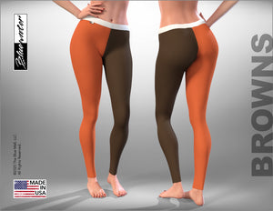 Leggings Leggings - NFL - Cleveland Browns - TheBlueMall