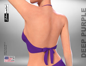 Bow Tie Tops Bow Tie Tops - Deep Purple - TheBlueMall