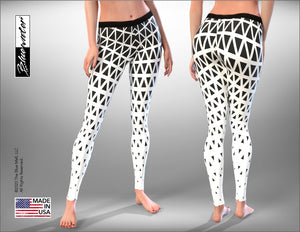 Leggings Leggings - Luxury - Diamond Down - TheBlueMall