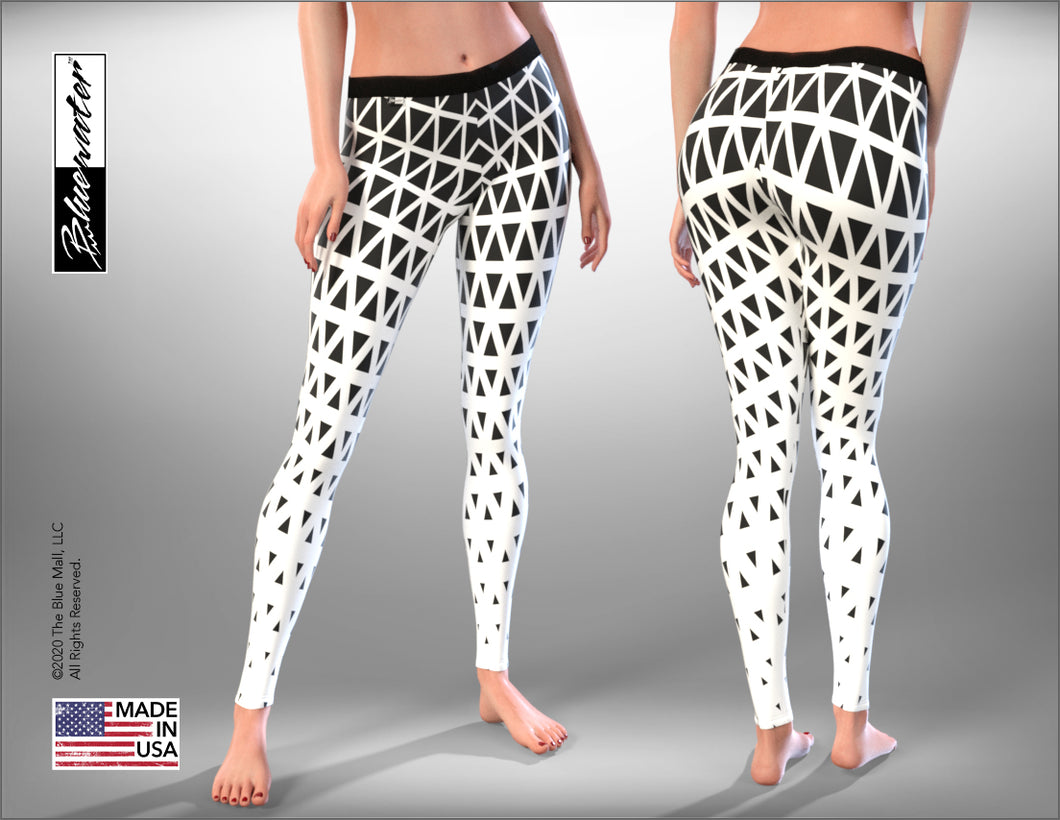 Leggings Leggings - Luxury - Diamond Down - TheBlueMall