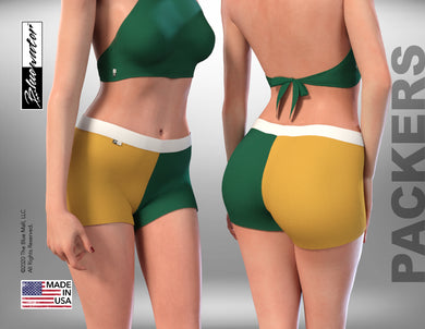 Booty Shorts Booty Shorts - Green Bay Packers - TheBlueMall