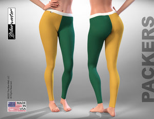 Leggings Leggings - NFL - Green Bay Packers - TheBlueMall