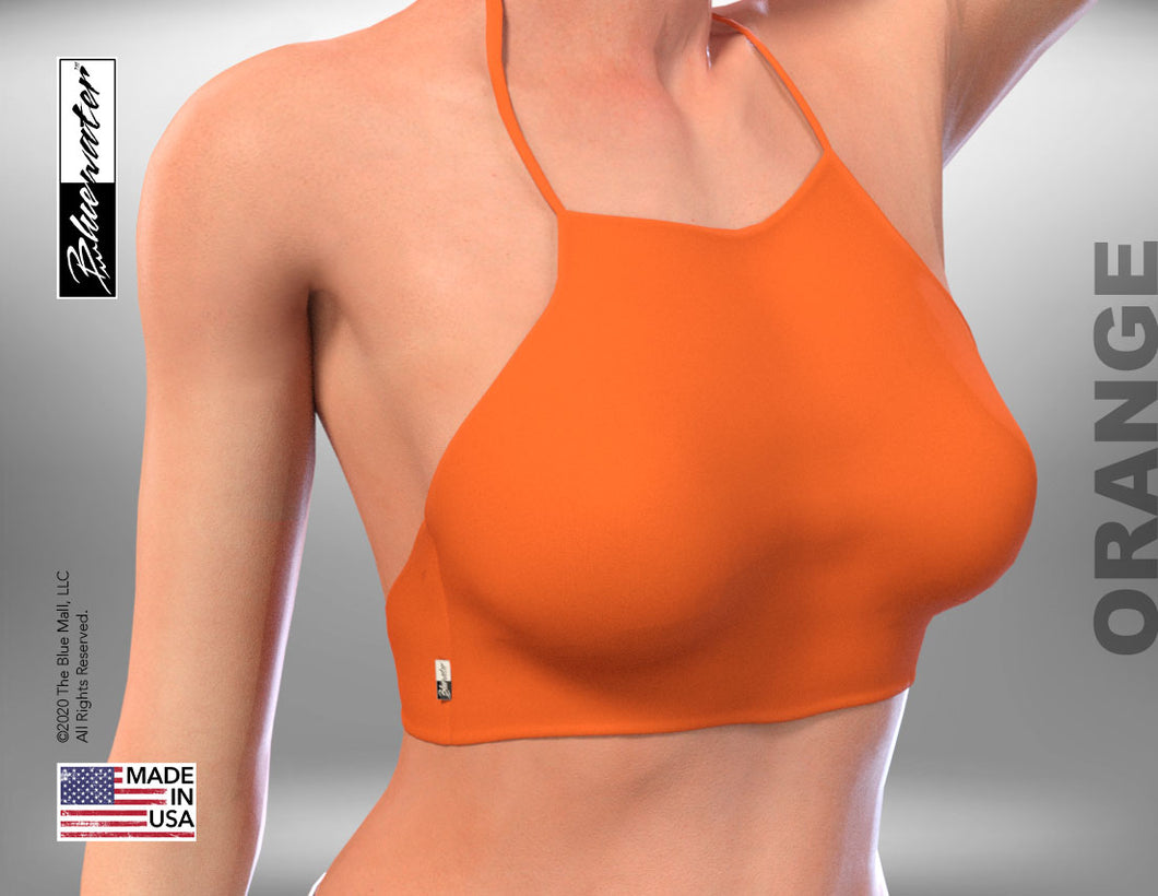 Bow Tie Tops Bow Tie Tops - Orange - TheBlueMall