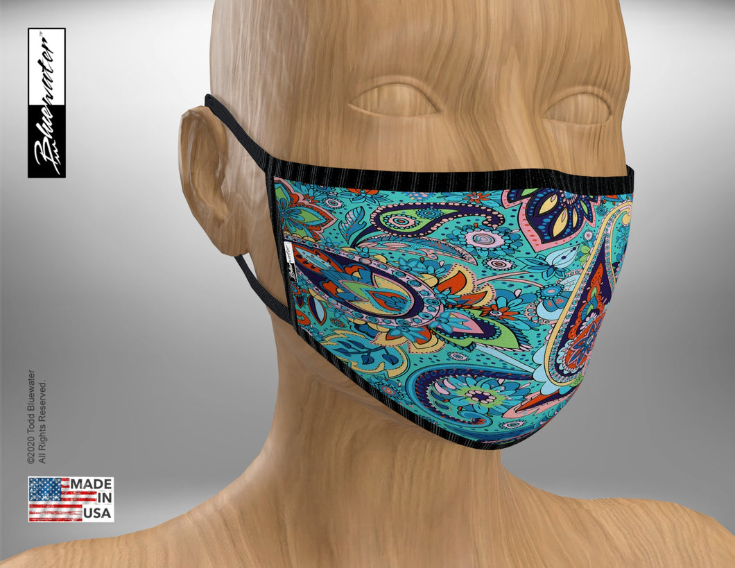 Face Mask Face Mask - Paisley-1 - TheBlueMall