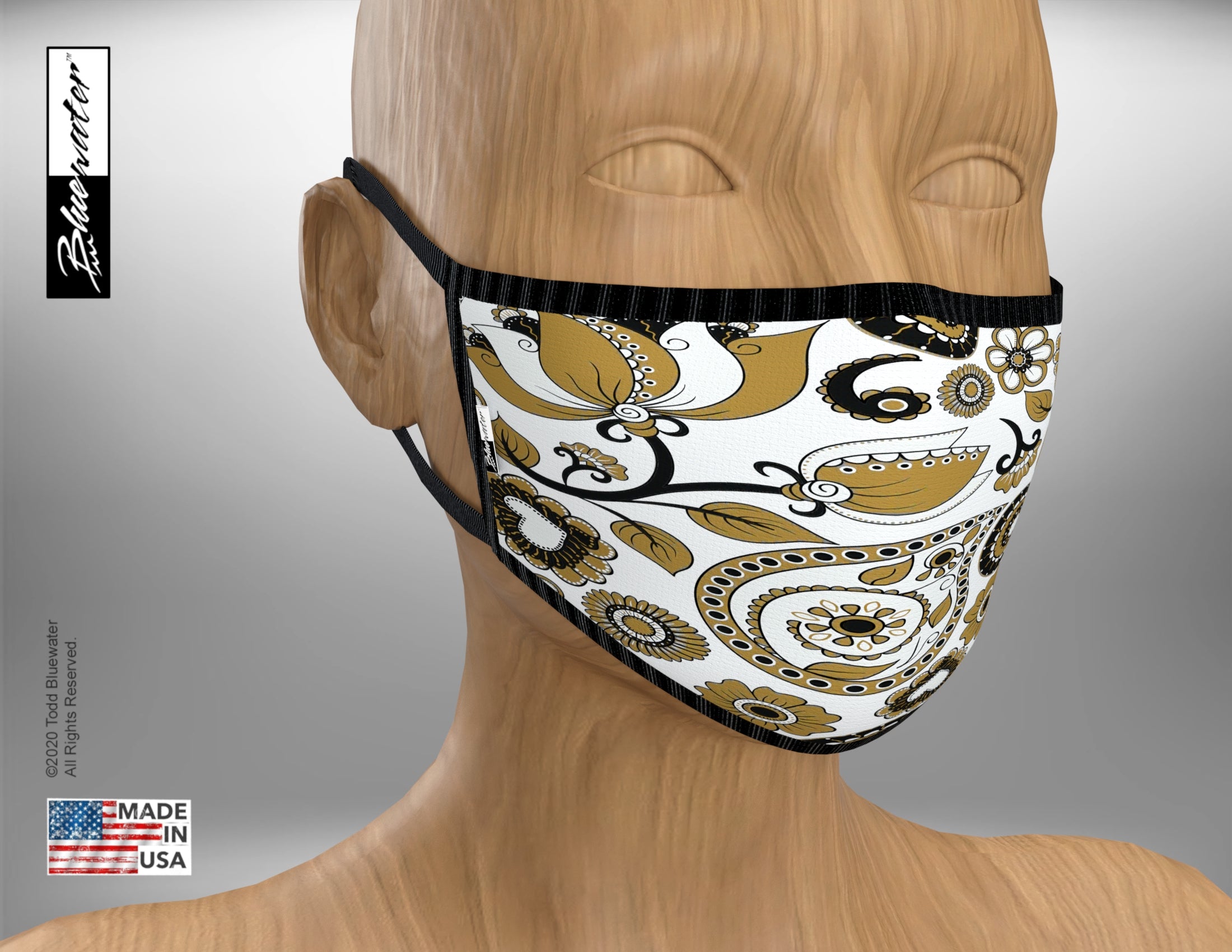 Face Mask Face Mask - Paisley-4 - TheBlueMall