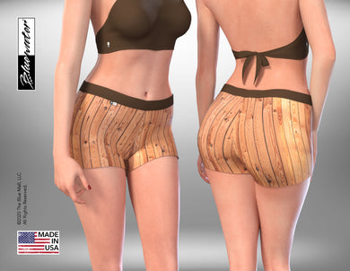 Booty Shorts Booty Shorts - Luxury - Pinewood - TheBlueMall