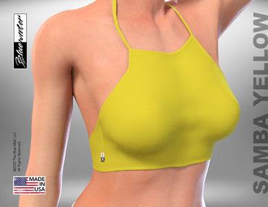 Bow Tie Tops Bow Tie Tops - Samba Yellow - TheBlueMall