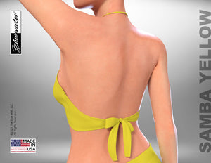 Bow Tie Tops Bow Tie Tops - Samba Yellow - TheBlueMall