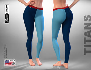 Leggings Leggings - NFL - Tennessee Titans - TheBlueMall